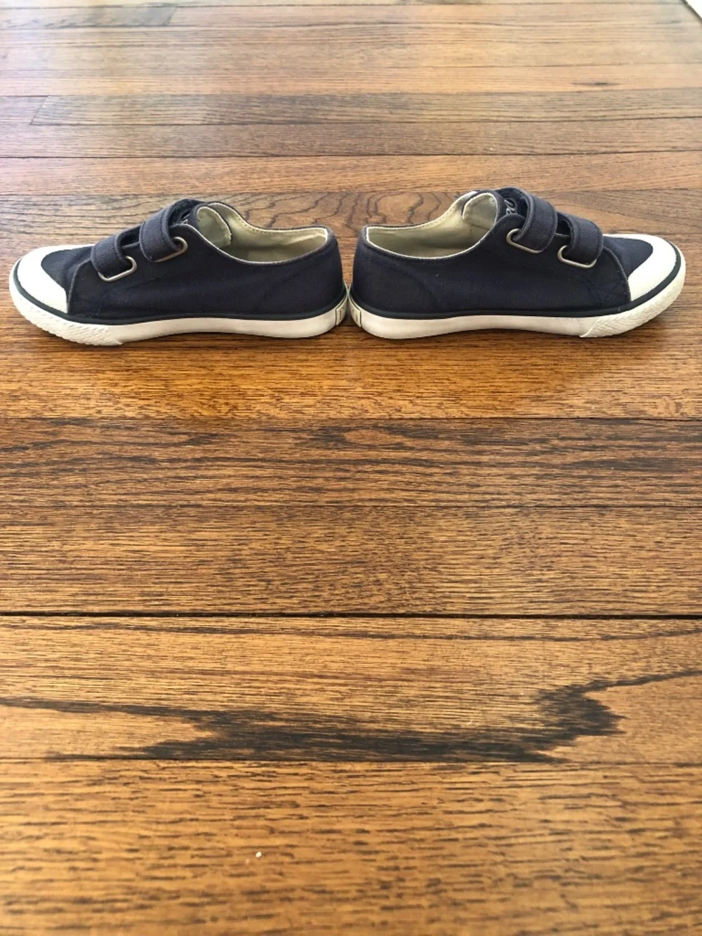 Polo Ralph Lauren Velcro Toddler Shoes, Navy/White, Size 10